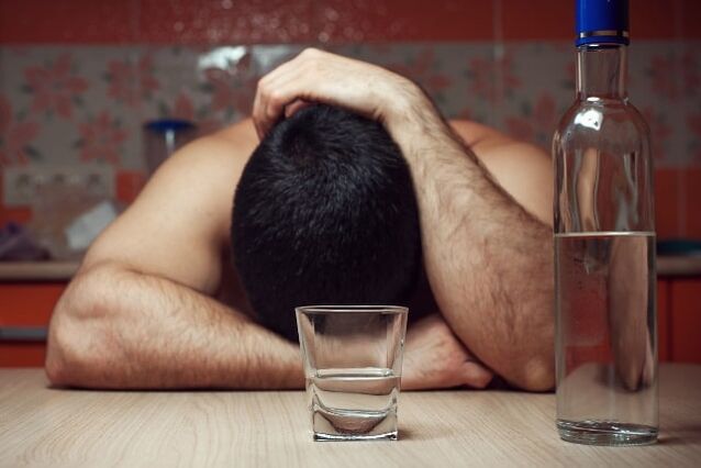 Male alcohol, leads to fatal consequences to the body